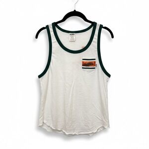 VS PINK University of Miami Canes Tank Size XS